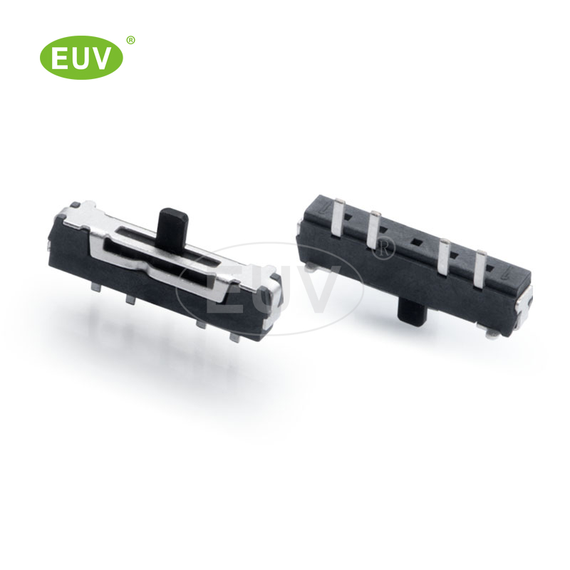 4P 側(cè)拔 1P3T 柄高2/3/4mm  插件撥動開關(guān)